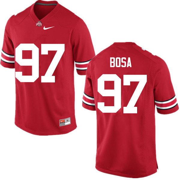 Men Ohio State Buckeyes #97 Nick Bosa College Football Jerseys Game-Red